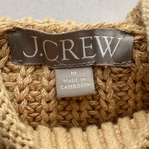J. Crew Sandy Beach Relaxed Rolled Neck Sweater Size Medium - Picture 11 of 14